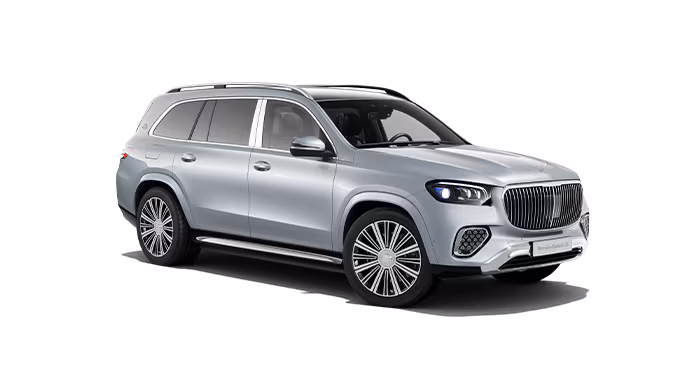 Mercedes-Maybach GLS 전면부 측면 각도 촬영 사진