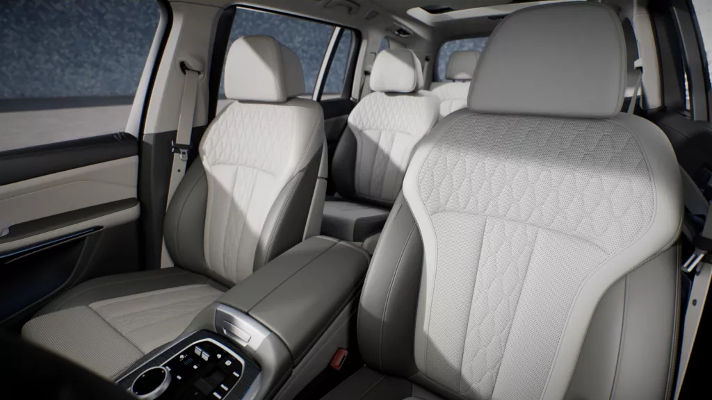 BMW X7 견적서 샘플(개인정보 마스킹 처리) 캡처 이미지