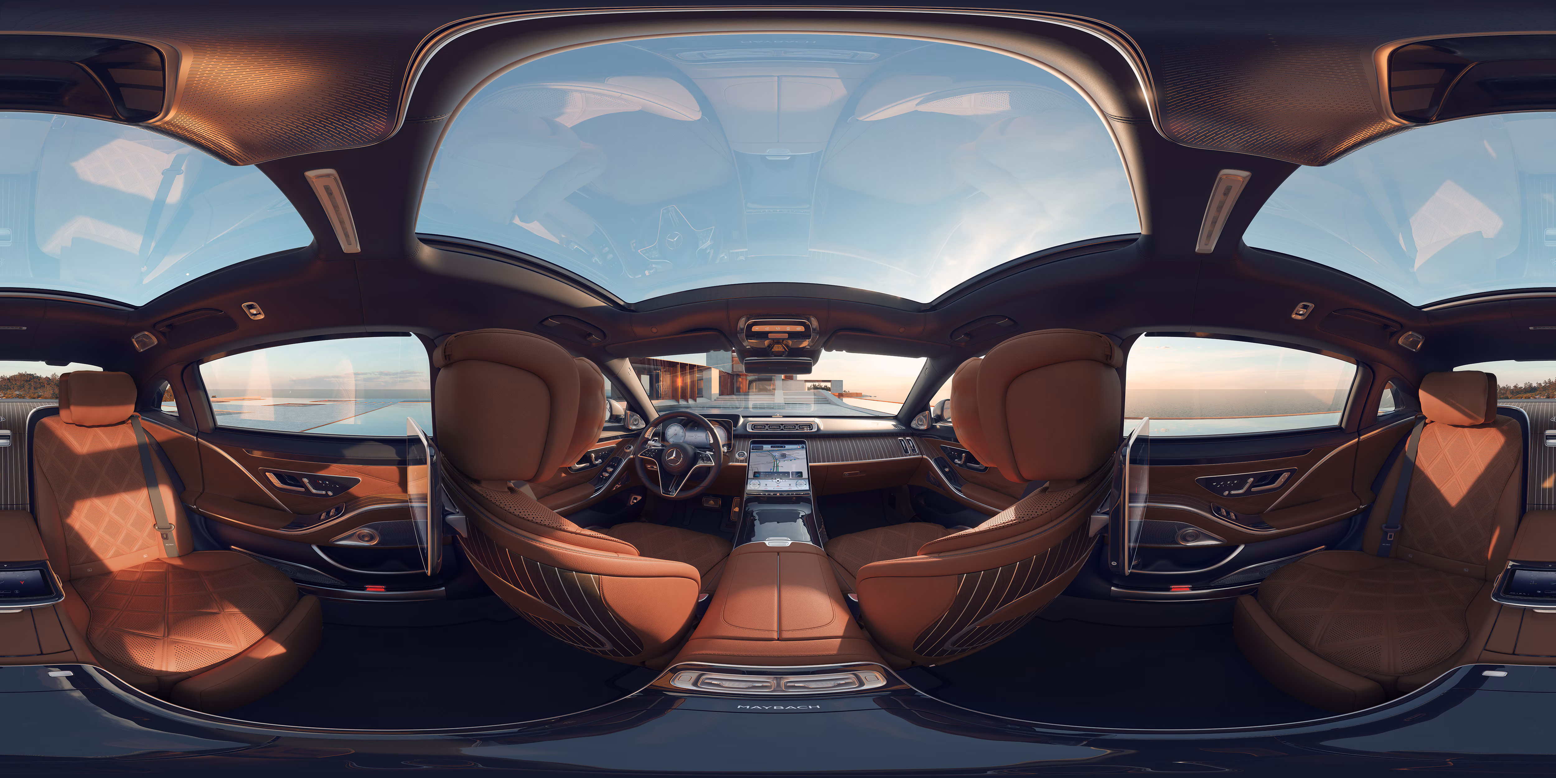S-Class Sedan Long 외관·실내 이미지