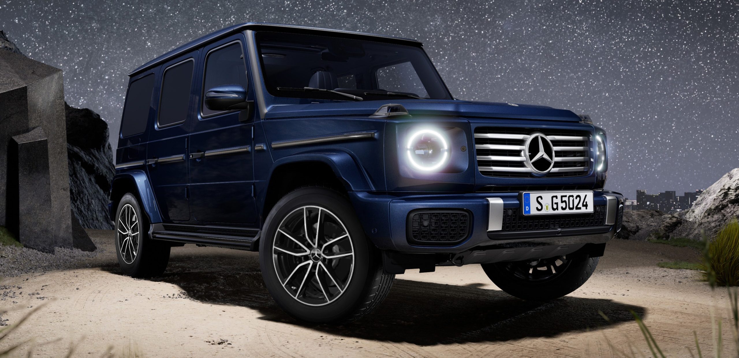 G-Class 전기 자동차 외관·실내 이미지